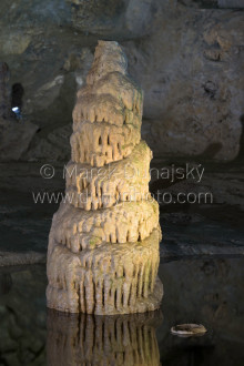Stalagmit v Hudobnej sieni