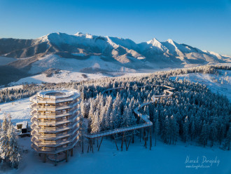 Chodník korunami stromov nad Bachledovov dolinou