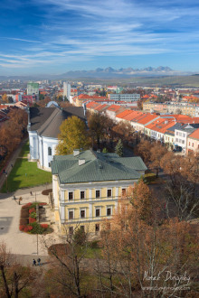 Námestie z kostolnej veže