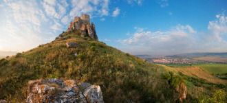 Spišský hrad a Spišské Podhradie v panoráme