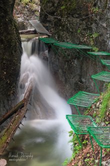 Kaskády nad Obrovským vodopádom