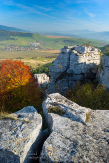 Dreveník, v pozadí Žehra