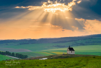 Lúče slnka nad Sivou Bradou